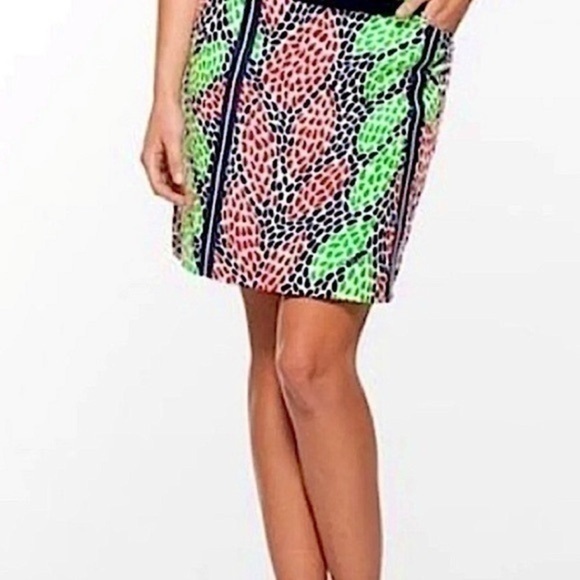 Lilly Pulitzer Roslyn Open Call Print Mini Skirt​ - Picture 2 of 7